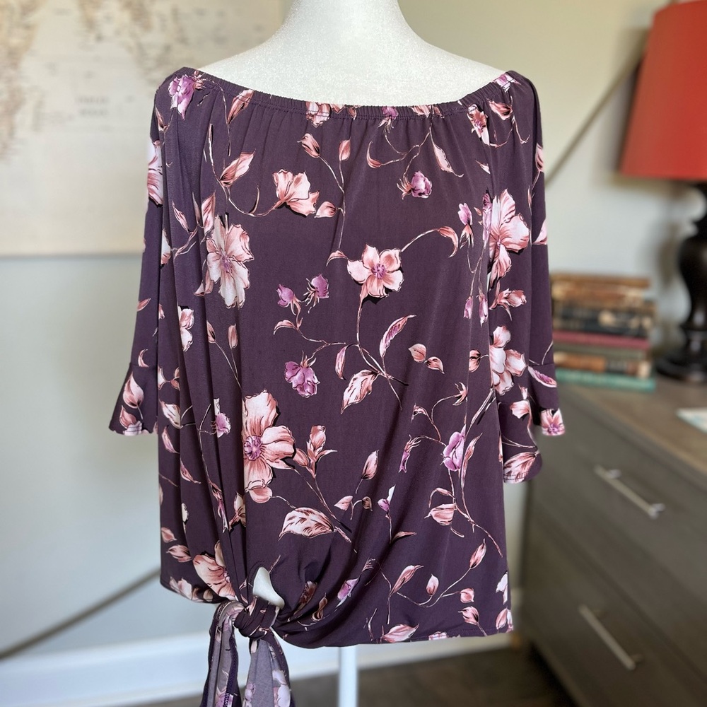 White Birch off the shoulder blouse
